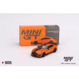 MINI GT 1/64 Ford Mustang Shelby GT500 Twister Orange (LHD)