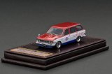 ignition model 1/64 Datsun Bluebird (510) Wagon Red / White / Blue