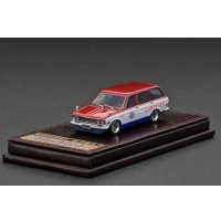ignition model 1/64 Datsun Bluebird (510) Wagon Red / White / Blue