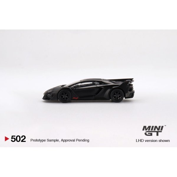 画像4: MINI GT 1/64 LB-Silhouette WORKS Lamborghini Aventador GT EVO Matte Black (RHD)