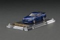 ignition model 1/64 Nissan Skyline GT-R Mine`s (R34) Bayside Blue