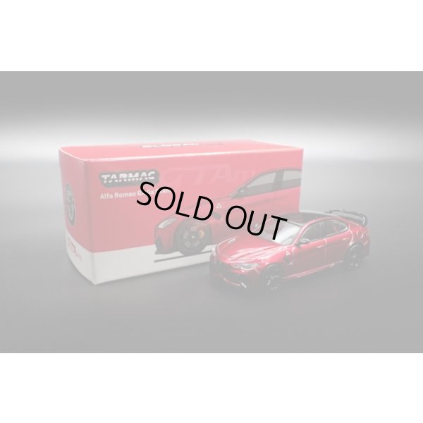 画像1: Tarmac Works 1/64 Alfa Romeo Giulia GTAm Red Metallic