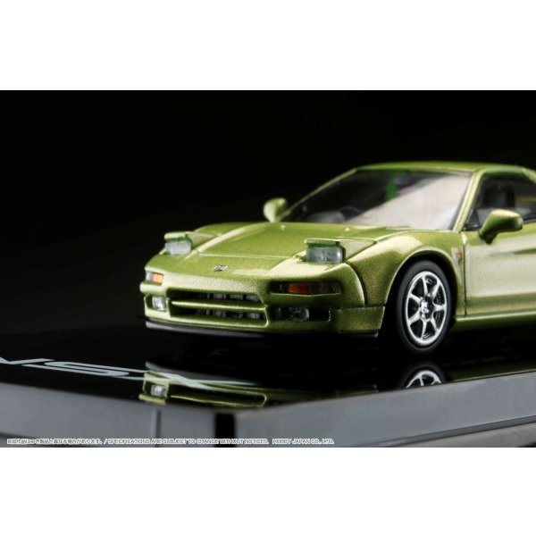 画像5: Hobby JAPAN 1/64 Honda NSX Coupe w/Engine Display Model [Lime Green Metallic]