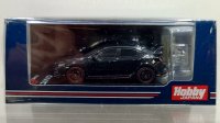 Hobby JAPAN 1/64 Honda Civic Type R (FK8) 2020 with Engine Display Model [Crystal Black Pearl]