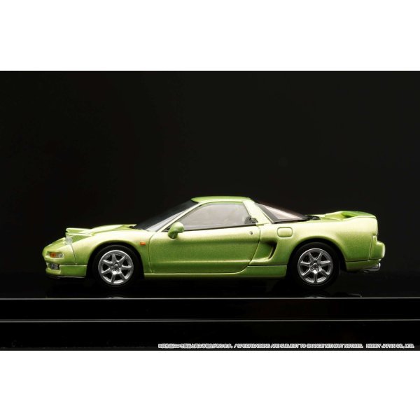 画像10: Hobby JAPAN 1/64 Honda NSX Coupe w/Engine Display Model [Lime Green Metallic]
