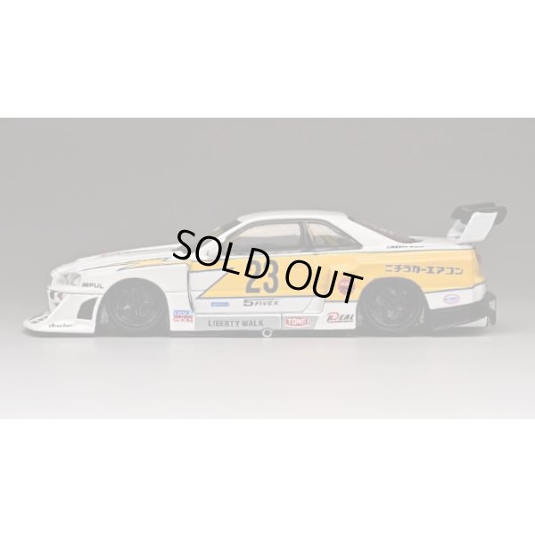 画像3: CM MODEL 1/64 Nissan Skyline ER34 LBWK Super Silhouette No.23