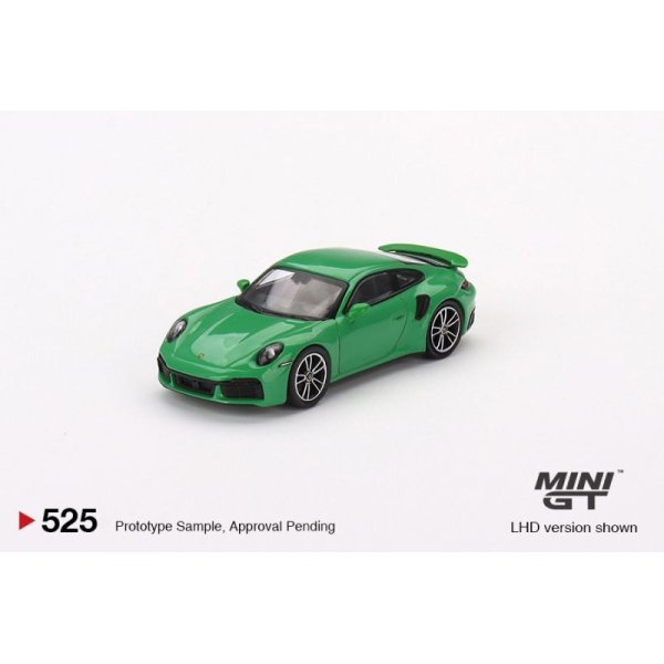 画像2: MINI GT 1/64 Porsche 911 Turbo S Python Green (RHD)
