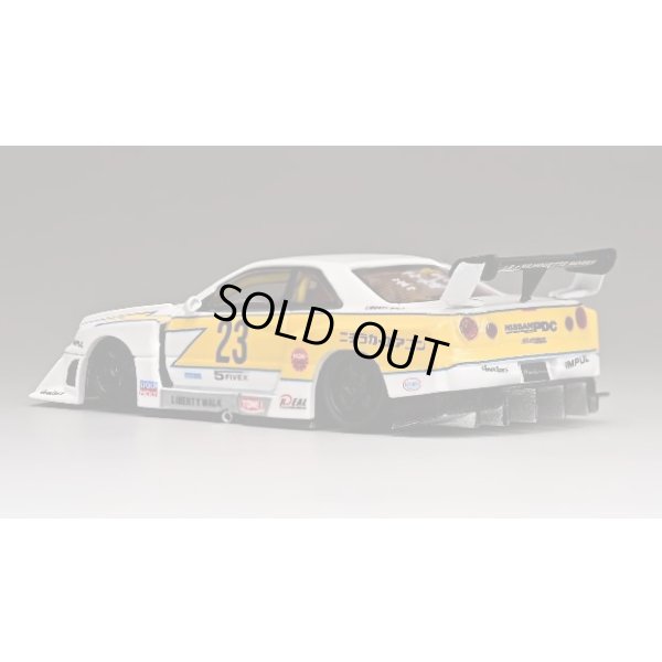 画像2: CM MODEL 1/64 Nissan Skyline ER34 LBWK Super Silhouette No.23