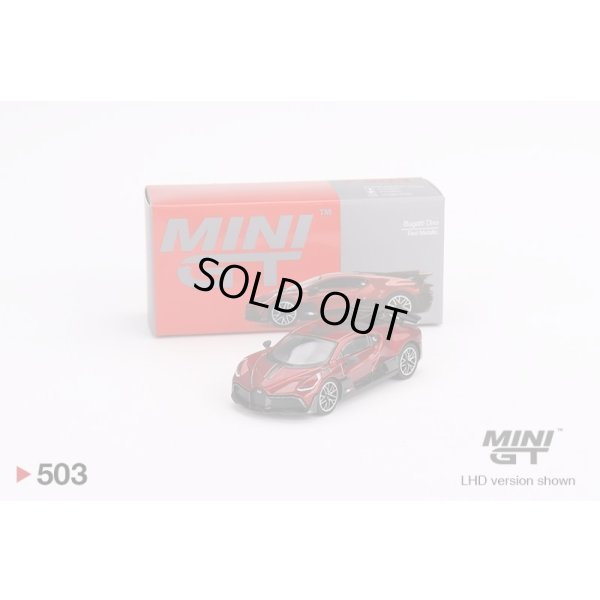 画像1: MINI GT 1/64 Bugatti Divo Red Metallic (LHD)