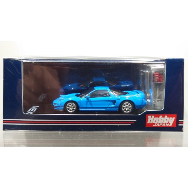 画像1: Hobby JAPAN 1/64 Honda NSX Coupe with Engine Display Model [Phoenix Blue]