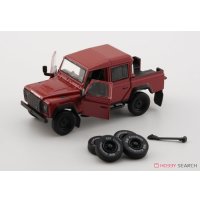 BM Creations 1/64 Land Rover Defender 110 2016 Pickup Orange (RHD)
