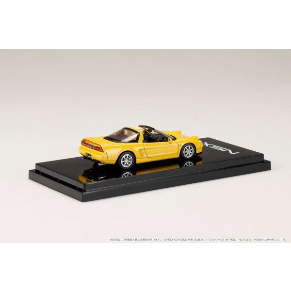 画像3: Hobby JAPAN 1/64 Honda NSX Type T Indy Yellow Pearl 脱着式ルーフ付