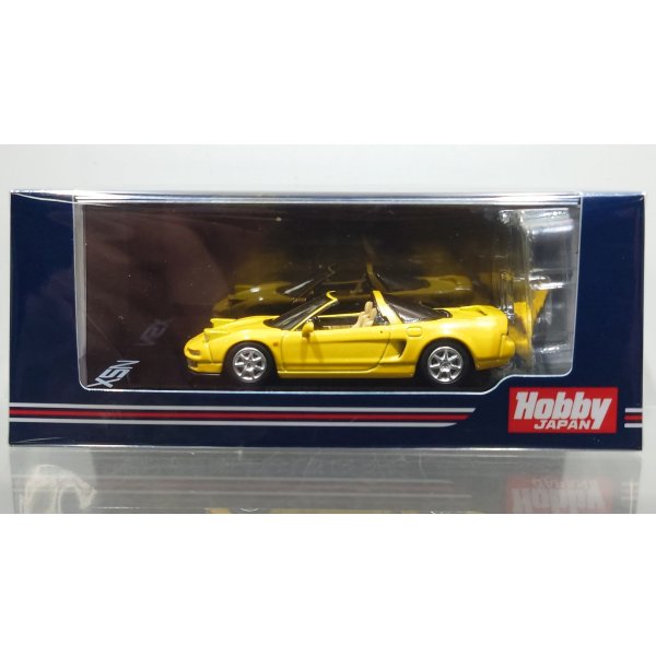 画像1: Hobby JAPAN 1/64 Honda NSX Type T Indy Yellow Pearl 脱着式ルーフ付