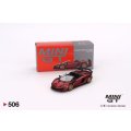 MINI GT 1/64 Lamborghini Aventador SVJ Roadster Rosso Efesto [Red] (RHD)
