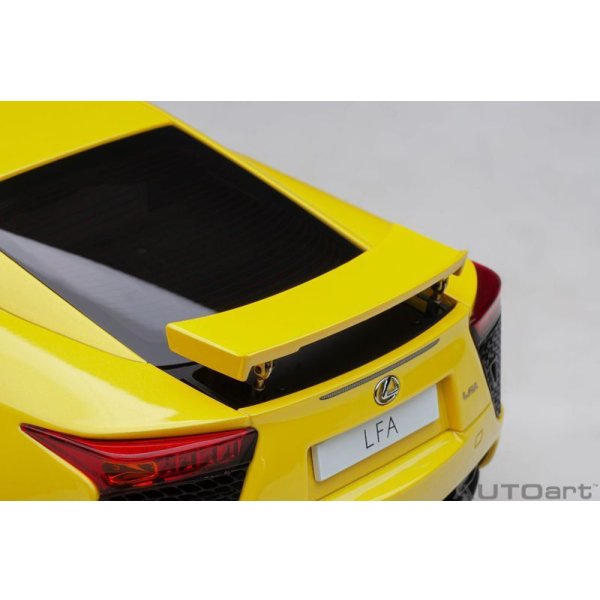 画像13: AUTOart 1/18 Lexus LFA (Pearl Yellow)