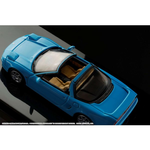 画像8: Hobby JAPAN 1/64 Honda NSX Type T Phoenix Blue 脱着式ルーフ付