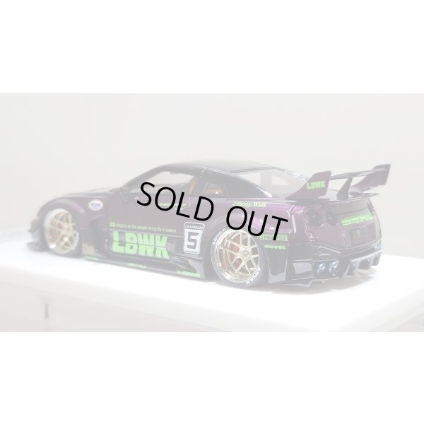 画像3: EIDOLON 1/43 LB-Silhouette WORKS GT 35GT-RR Alba Cielo / Black Two-Tone color Limited 35 pcs.