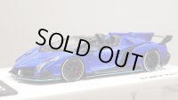 EIDOLON 1/43 Lamborghini Veneno Roadster 2013 Lobellia Blue Limited 33 pcs.