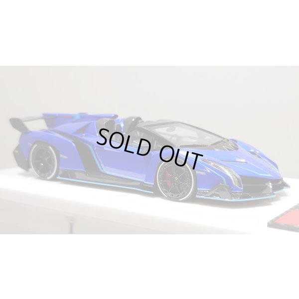 画像5: EIDOLON 1/43 Lamborghini Veneno Roadster 2013 Lobellia Blue Limited 33 pcs.