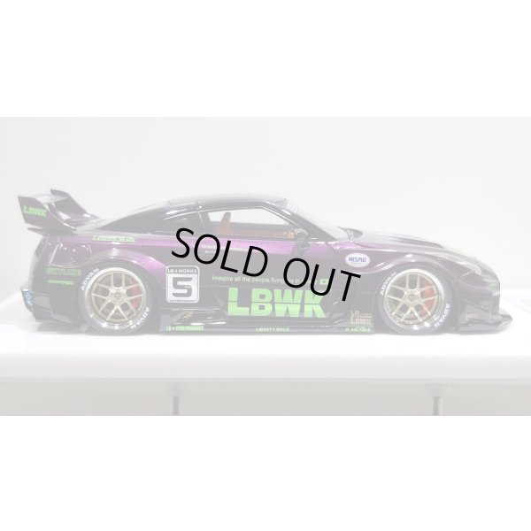 画像6: EIDOLON 1/43 LB-Silhouette WORKS GT 35GT-RR Alba Cielo / Black Two-Tone color Limited 35 pcs.