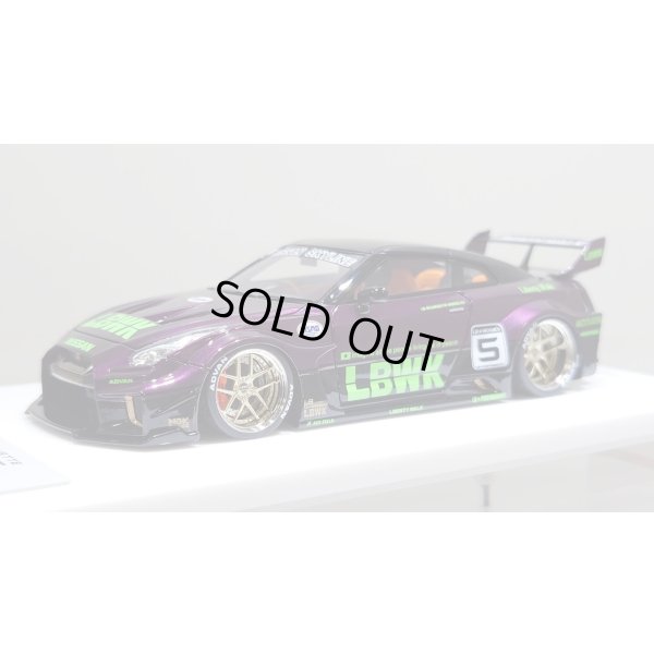 画像1: EIDOLON 1/43 LB-Silhouette WORKS GT 35GT-RR Alba Cielo / Black Two-Tone color Limited 35 pcs.