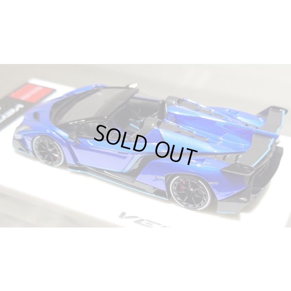画像12: EIDOLON 1/43 Lamborghini Veneno Roadster 2013 Lobellia Blue Limited 33 pcs.