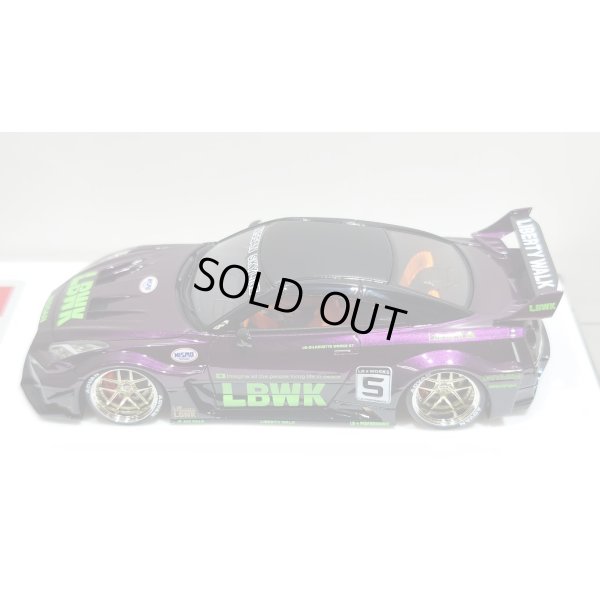 画像4: EIDOLON 1/43 LB-Silhouette WORKS GT 35GT-RR Alba Cielo / Black Two-Tone color Limited 35 pcs.