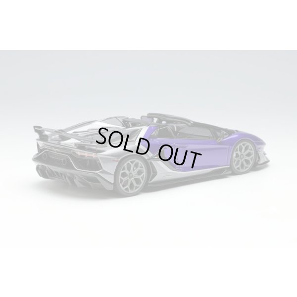 画像2: EIDOLON COLLECTION 1/43 Lamborghini Aventador SVJ Roadster 2020 Ad Personam 2 tone paint Viola Hestia/Grigio Lynx