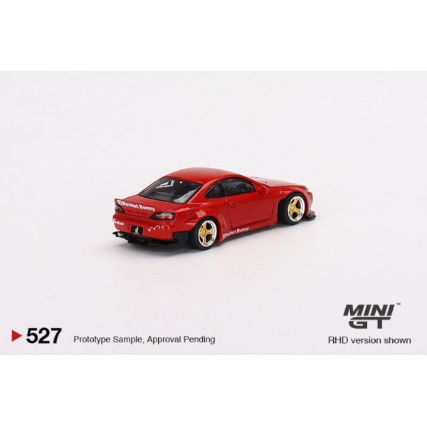 画像2: MINI GT 1/64 Pandem Nissan Silvia (S15) Red (RHD)