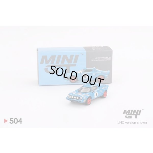 画像1: MINI GT 1/64 Lancia Stratos HF Monte Carlo Rally 1979 Winner #4 (LHD)