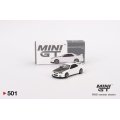 MINI GT 1/64 Nissan Skyline GT-R R34 V-Spec II N1 White (RHD)