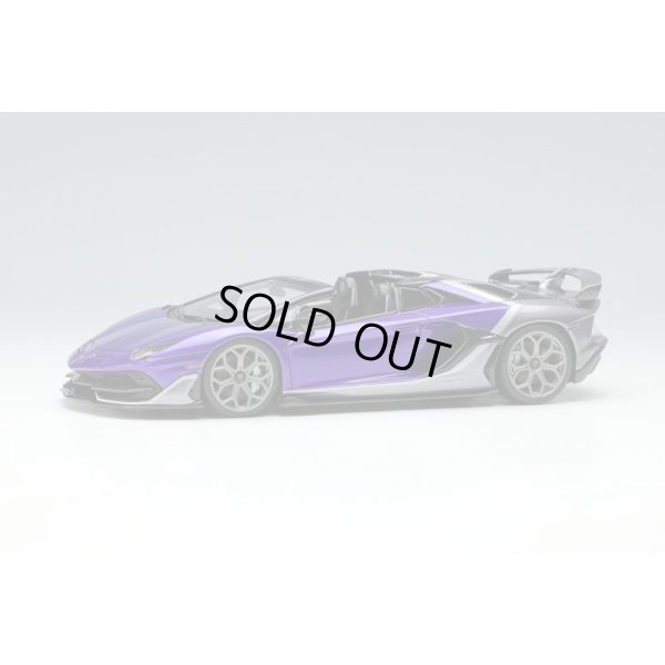 画像1: EIDOLON COLLECTION 1/43 Lamborghini Aventador SVJ Roadster 2020 Ad Personam 2 tone paint Viola Hestia/Grigio Lynx