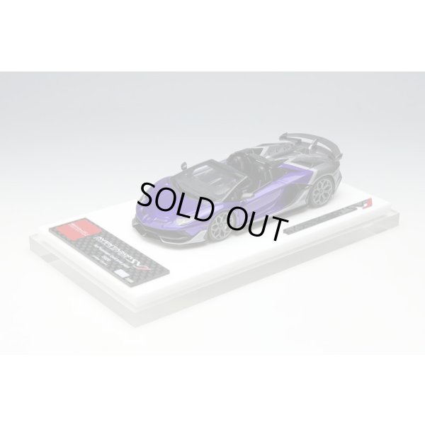 画像9: EIDOLON COLLECTION 1/43 Lamborghini Aventador SVJ Roadster 2020 Ad Personam 2 tone paint Viola Hestia/Grigio Lynx