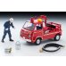 画像10: TOMYTEC 1/64 Limited Vintage Subaru Sambar Pump fire truck with Figure (10)