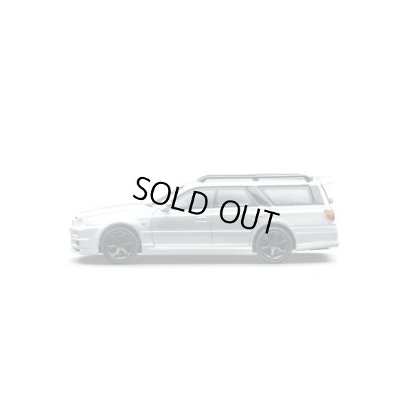 画像2: POP RACE 1/64 Nissan Stagea Silver