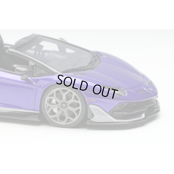 画像5: EIDOLON COLLECTION 1/43 Lamborghini Aventador SVJ Roadster 2020 Ad Personam 2 tone paint Viola Hestia/Grigio Lynx