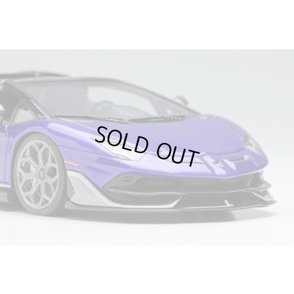 画像7: EIDOLON COLLECTION 1/43 Lamborghini Aventador SVJ Roadster 2020 Ad Personam 2 tone paint Viola Hestia/Grigio Lynx