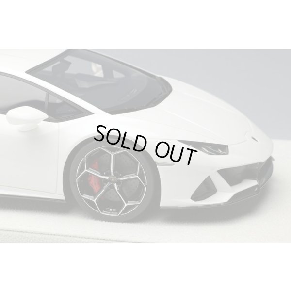 画像2: EIDOLON 1/18 Lamborghini Huracan EVO 2019 (AESIR wheel) Pearl White Limited 60 pcs.