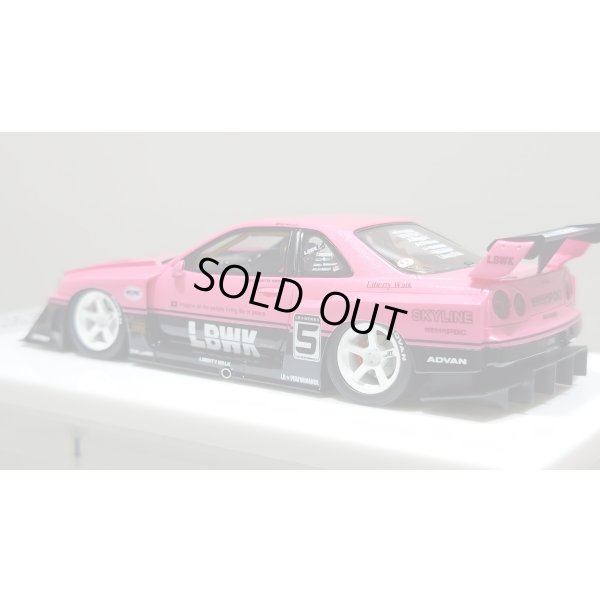 画像3: EIDOLON 1/43 LB-ER34 Super Silhouette SKYLINE Corona Rossa / Black Tow-tone color Limited 35 pcs.