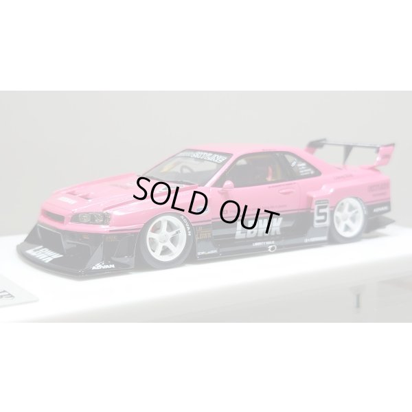 画像1: EIDOLON 1/43 LB-ER34 Super Silhouette SKYLINE Corona Rossa / Black Tow-tone color Limited 35 pcs.