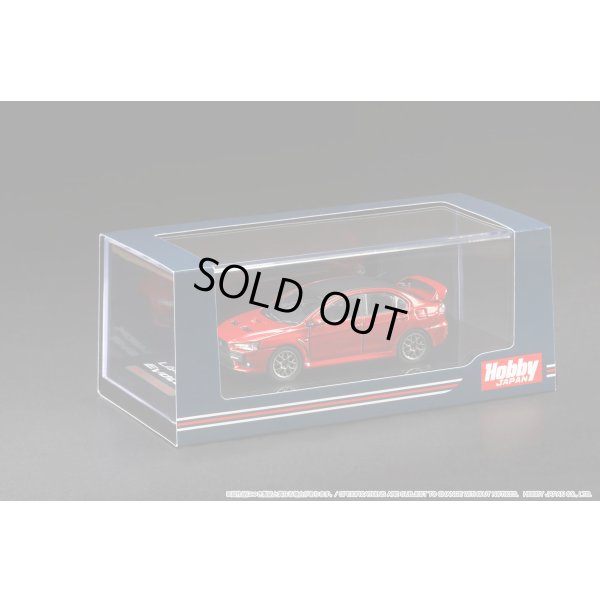 画像4: Hobby JAPAN 1/64 Mitsubishi Lancer Evolution 10 Final Edition Red Metallic / Carbon Roof