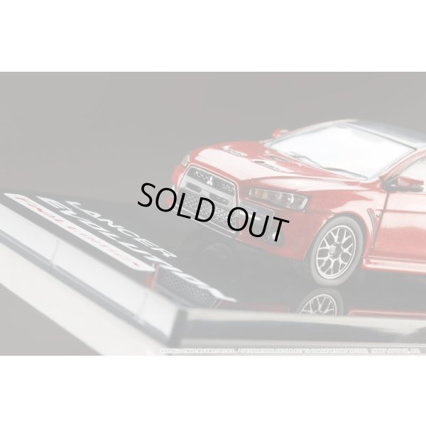 画像5: Hobby JAPAN 1/64 Mitsubishi Lancer Evolution 10 Final Edition Red Metallic / Carbon Roof