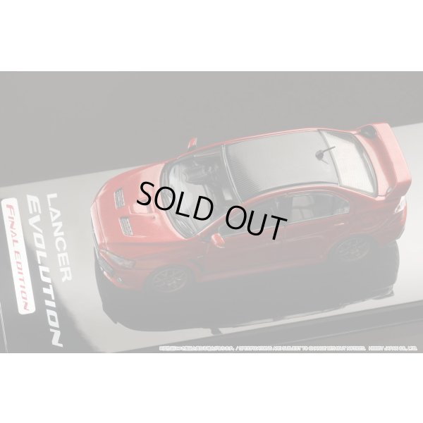 画像8: Hobby JAPAN 1/64 Mitsubishi Lancer Evolution 10 Final Edition Red Metallic / Carbon Roof
