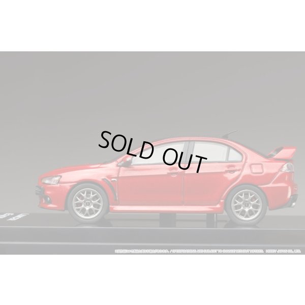 画像9: Hobby JAPAN 1/64 Mitsubishi Lancer Evolution 10 Final Edition Red Metallic / Carbon Roof