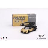 MINI GT 1/64 Bugatti Chiron Super Sports Gold (LHD)