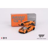 MINI GT 1/64 Lamborghini Huracán STO Borealis Orange (RHD)