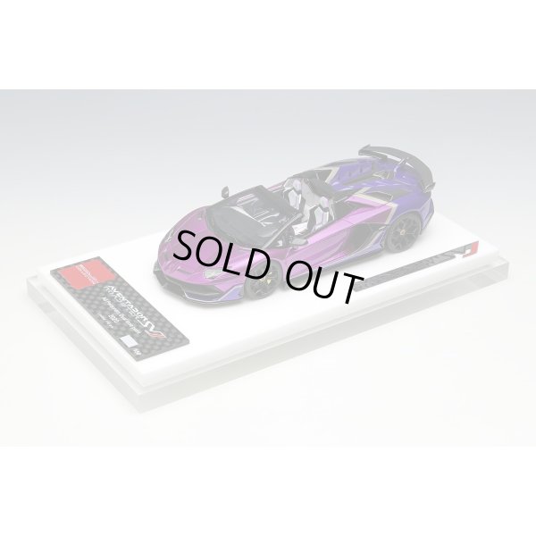 画像16: EIDOLON COLLECTION 1/43 Lamborghini Aventador SVJ Roadster 2020 Ad Personam 2 tone paint Viola Fineo / Viola Hestia Limited 150 pcs.