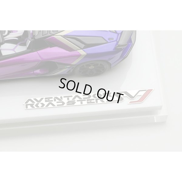 画像18: EIDOLON COLLECTION 1/43 Lamborghini Aventador SVJ Roadster 2020 Ad Personam 2 tone paint Viola Fineo / Viola Hestia Limited 150 pcs.
