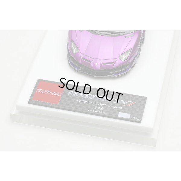 画像17: EIDOLON COLLECTION 1/43 Lamborghini Aventador SVJ Roadster 2020 Ad Personam 2 tone paint Viola Fineo / Viola Hestia Limited 150 pcs.