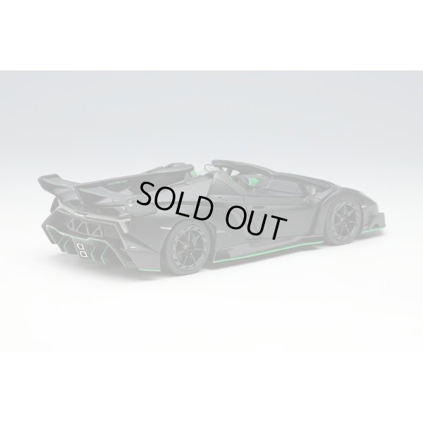 画像4: EIDOLON COLLECTION 1/43 Lamborghini Veneno Roadster 2015 Matte Black Limited 80 pcs.